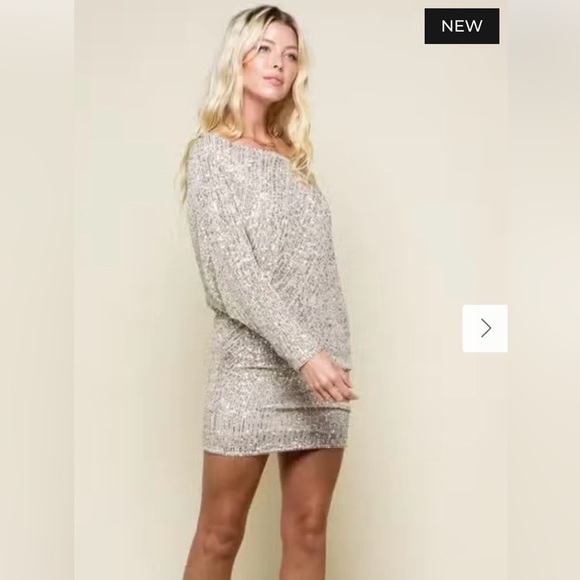 🌟Host Pick🌟 Luxury Sequin Dress S - Picture 4 of 9